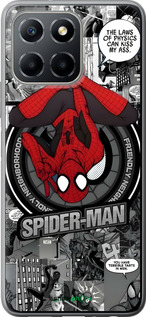 Силиконовый чехол Человек паук для Huawei honor X6 - 6279u-3341 изображение 