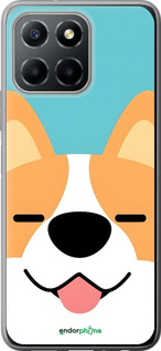 Силиконовый чехол Корги для Huawei Honor X8 5G - 6280u-4149 изображение 