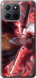 Силіконовий чехол Аниме воин для Huawei Honor X8 5G - 6281u-4149 изображение 