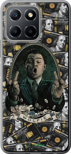 Силиконовый чехол Волк с валл стрит для Huawei honor X6 - 6287u-3341 изображение 