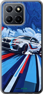 Силіконовий чехол БМВ для Huawei Honor X8 5G - 6292u-4149 изображение 