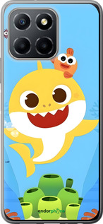 Силиконовый чехол Бейби Шарк для Huawei honor X6 - 6303u-3341 изображение 