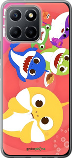 Силиконовый чехол Бейби Шаркс для Huawei honor X6 - 6305u-3341 изображение 