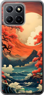 Силиконовый чехол Природа японии для Huawei honor X6 - 6327u-3341 изображение 