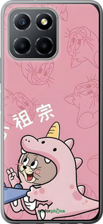 Силиконовый чехол Том и джерри 2 для Huawei honor X6 - 6359u-3341 изображение 