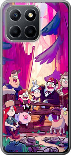 Силиконовый чехол Гравити Фолз для Huawei honor X6 - 6365u-3341 изображение 