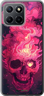 Силиконовый чехол Череп арт для Huawei honor X6 - 6385u-3341 изображение 