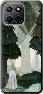 Силиконовый чехол С изображением соснового леса и привидения для Huawei honor X6 - 6420u-3341 изображение 