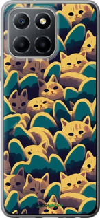 Силиконовый чехол С изображением кошек для Huawei honor X6 - 6429u-3341 изображение 