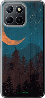 Силиконовый чехол Звездный лес для Huawei honor X6 - 6480u-3341 изображение 