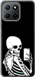 Силиконовый чехол Скелет делает Selfie для Huawei honor X6 - 6535u-3341 изображение 