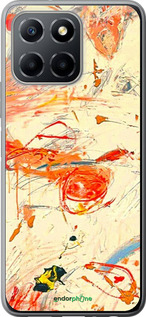 Силиконовый чехол Динамичная картина с хаотичными мазками для Huawei honor X6 - 6540u-3341 изображение 