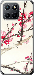 Силіконовий чехол Принт із зображенням цвітіння сакури для Huawei honor X6 - 6545u-3341 изображение 