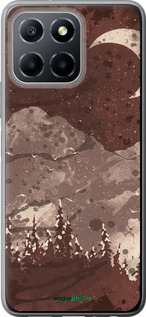 Силиконовый чехол С изображением лунного пейзажа в ночном лесу для Huawei honor X6 - 6546u-3341 изображение 