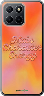 Силиконовый чехол Aura Gradient Main Character Energy Aesthetic Y2K для Huawei Honor X8 5G - 6783u-4149 изображение 