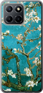 Силиконовый чехол Винсент Ван Гог. Сакура для Huawei Honor X8 5G - 841u-4149 изображение 