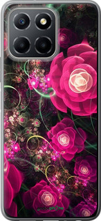 Силиконовый чехол Абстрактные цветы 3 для Huawei honor X6 - 850u-3341 изображение 