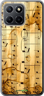 Силиконовый чехол Ноты для Huawei honor X6 - 905u-3341 изображение 