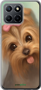 Силиконовый чехол Нарисованный йоркширский терьер для Huawei honor X6 - 928u-3341 изображение 