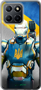 Силиконовый чехол Украинский киборг для Huawei honor X6 - 980u-3341 изображение 