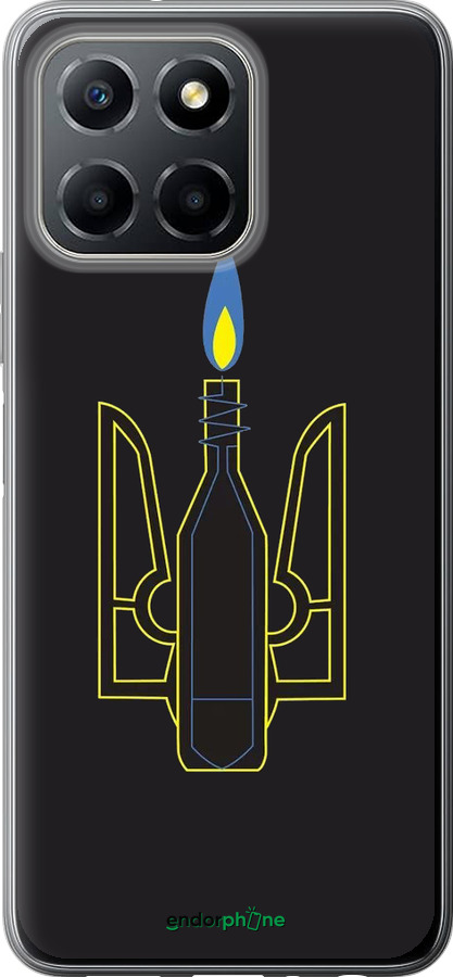 Силиконовый чехол Коктейль Молотова для Huawei honor X6 - 1044u-3341 изображение 