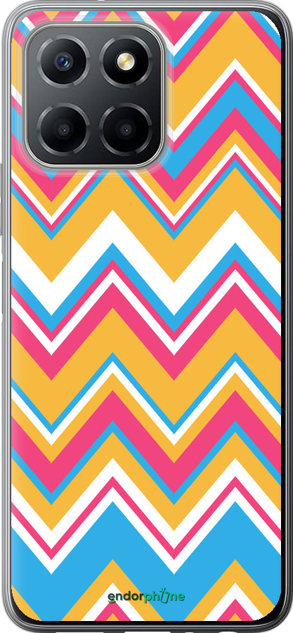 Силиконовый чехол Шеврон v2 для Huawei Honor X8 5G - 1057u-4149 изображение 