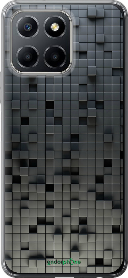 Силиконовый чехол Кубики для Huawei Honor X8 5G - 1061u-4149 изображение 