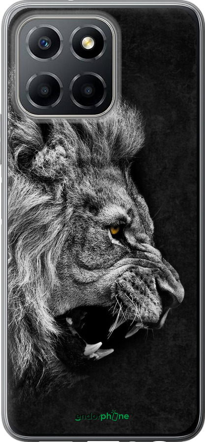 Силиконовый чехол Лев для Huawei honor X6 - 1080u-3341 изображение 