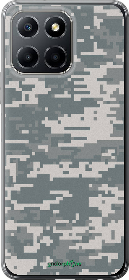 Силиконовый чехол Камуфляж для Huawei Honor X8 5G - 1085u-4149 изображение 