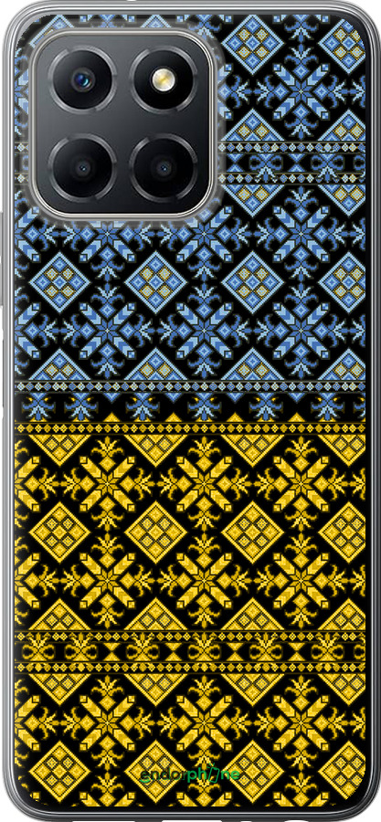 Силиконовый чехол Жовто-блакитна вишиванка для Huawei honor X6 - 1169u-3341 изображение 