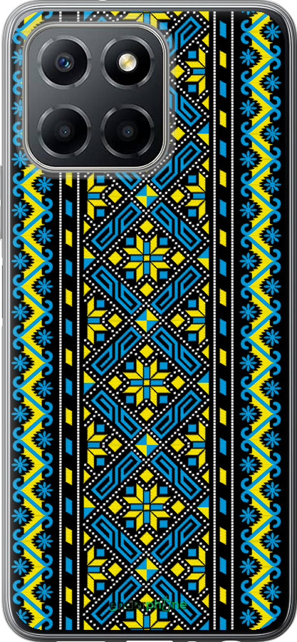 Силіконовий чехол Вишиванка 39 для Huawei Honor X8 5G - 1173u-4149 изображение 