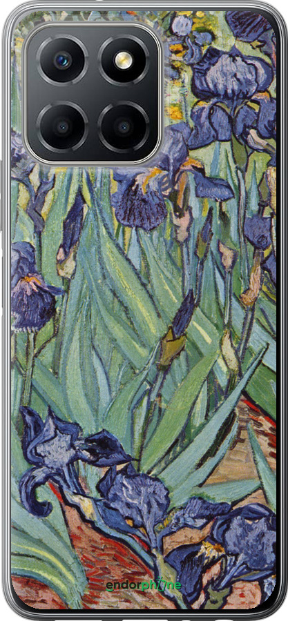 Силиконовый чехол Винсент Ван Гог. Ирисы для Huawei honor X6 - 161u-3341 изображение 
