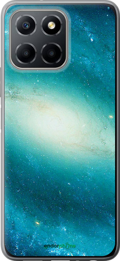Силиконовый чехол Голубая галактика для Huawei honor X6 - 177u-3341 изображение 