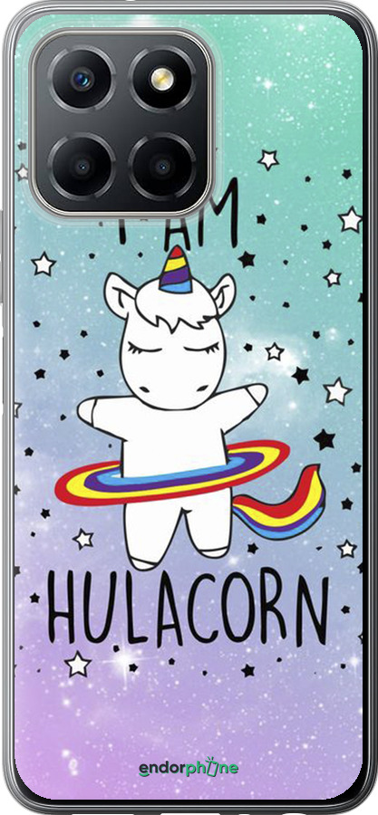 Силіконовий чехол Ай ем хулакорн для Huawei Honor X8 5G - 3976u-4149 изображение 