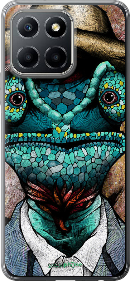 Силиконовый чехол Хамелеон в розыске для Huawei honor X6 - 4030u-3341 изображение 