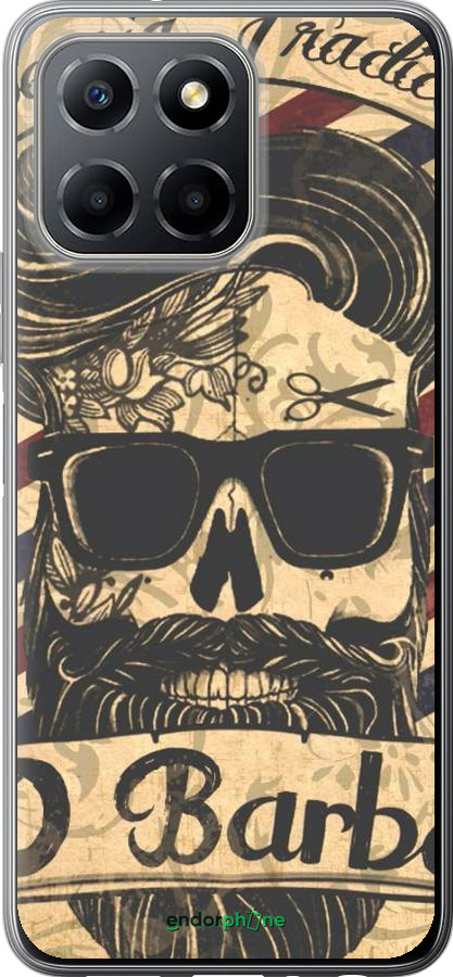 Силиконовый чехол Barber Shop для Huawei honor X6 - 4097u-3341 изображение 