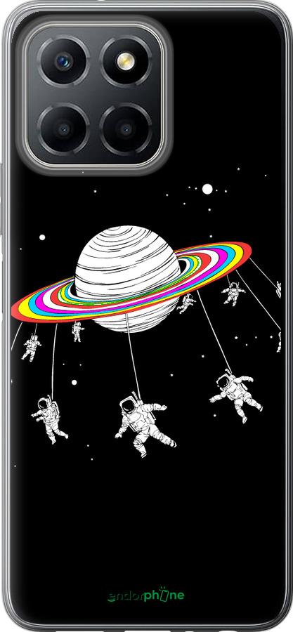 Силиконовый чехол Лунная карусель для Huawei honor X6 - 4136u-3341 изображение 