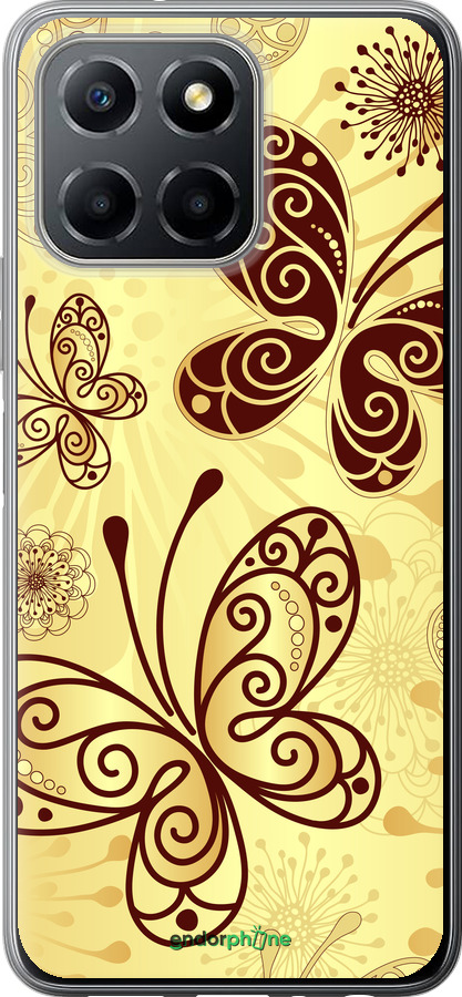 Силиконовый чехол Красивые бабочки для Huawei honor X6 - 4170u-3341 изображение 