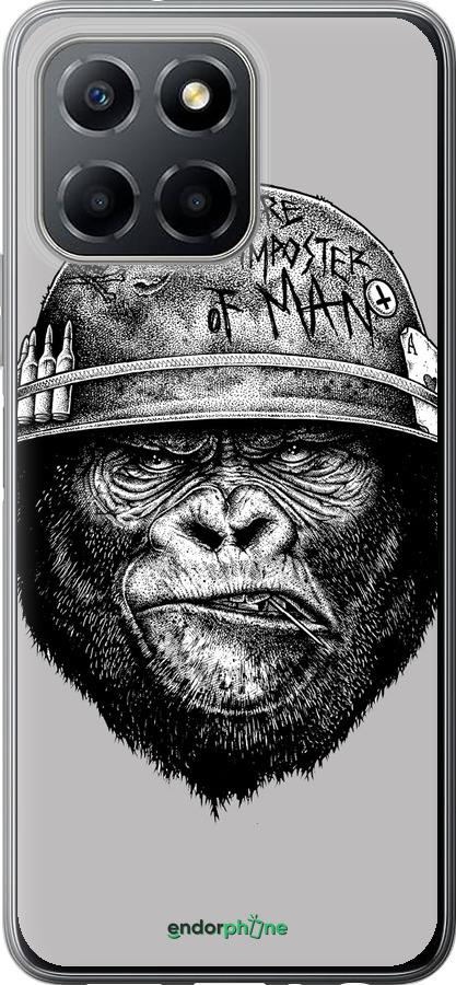 Силиконовый чехол military monkey для Huawei honor X6 - 4177u-3341 изображение 