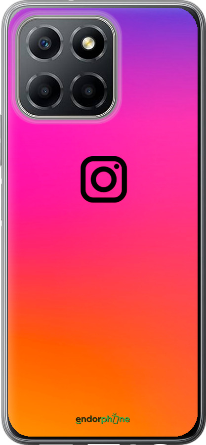 Силиконовый чехол Instagram для Huawei honor X6 - 4273u-3341 изображение 