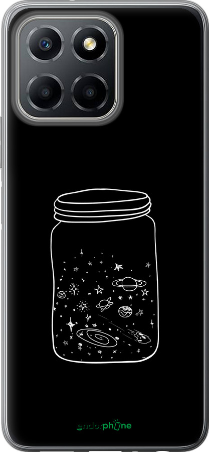 Силиконовый чехол Космос в банке для Huawei honor X6 - 4297u-3341 изображение 