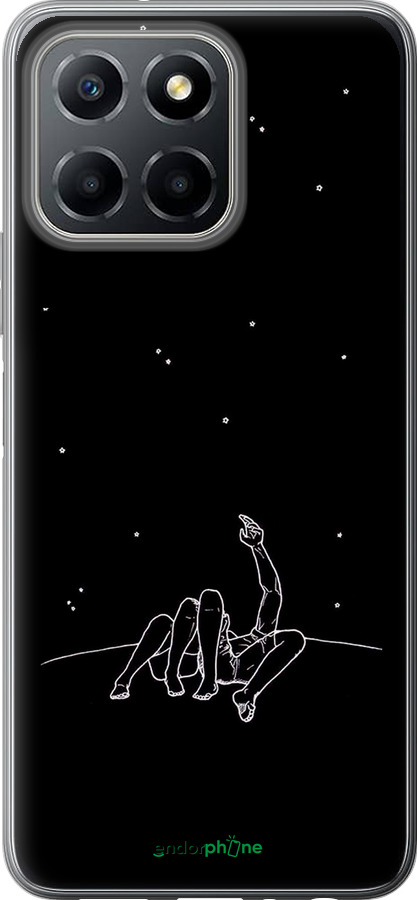 Силиконовый чехол Романтика для Huawei honor X6 - 4306u-3341 изображение 