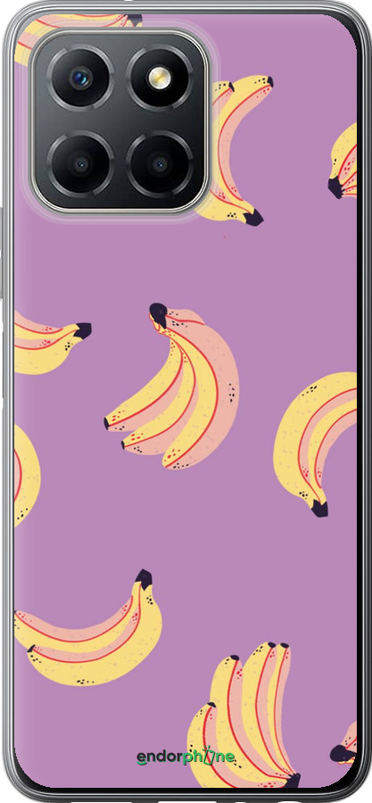 Силиконовый чехол Бананы для Huawei honor X6 - 4312u-3341 изображение 