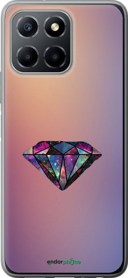Силиконовый чехол Диамант для Huawei Honor X8 5G - 4352u-4149 изображение 