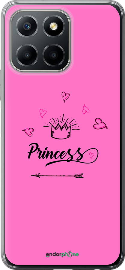 Силиконовый чехол Princess для Huawei Honor X8 5G - 4361u-4149 изображение 