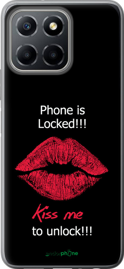 Силиконовый чехол Разблокируй-поцелуй для Huawei honor X6 - 4372u-3341 изображение 