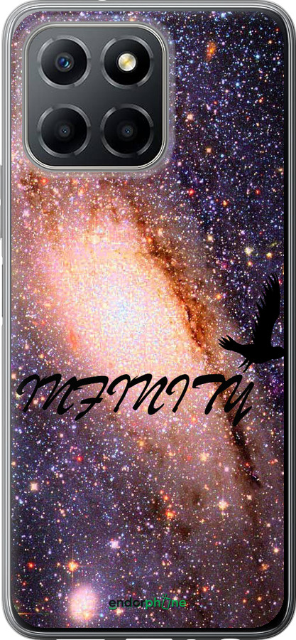 Силиконовый чехол Бесконечность для Huawei honor X6 - 4390u-3341 изображение 