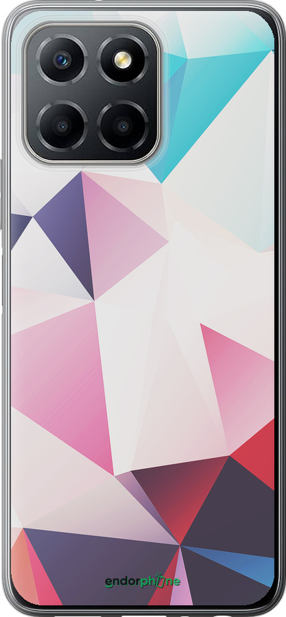 Силиконовый чехол Геометрия 3 для Huawei honor X6 - 4415u-3341 изображение 