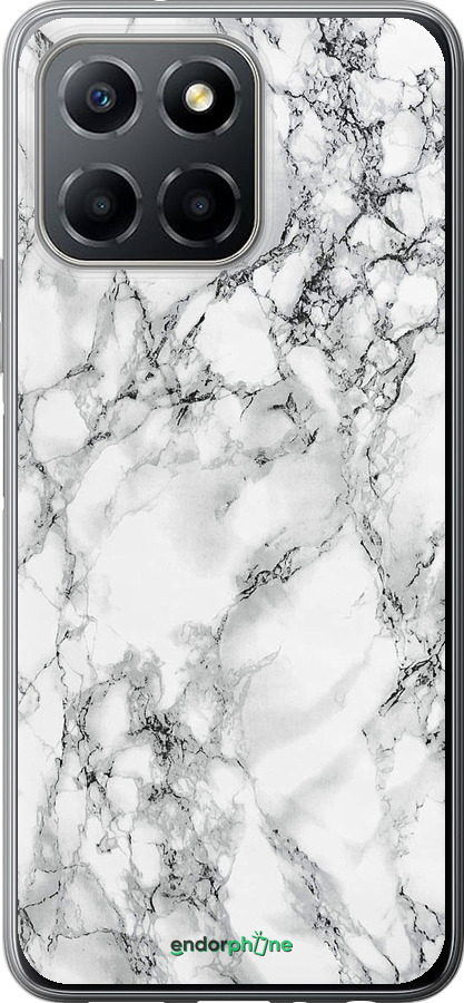 Силиконовый чехол Мрамор белый для Huawei honor X6 - 4480u-3341 изображение 