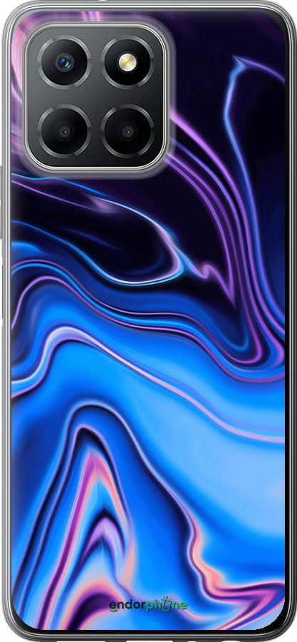 Силиконовый чехол Узор воды для Huawei honor X6 - 4491u-3341 изображение 